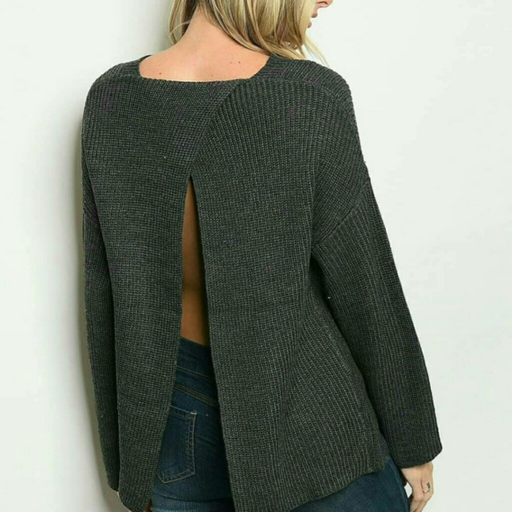 Charcoal Gray Sweater***SOLD***